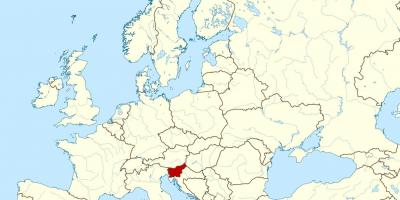 Slovenia lokasi pada peta dunia